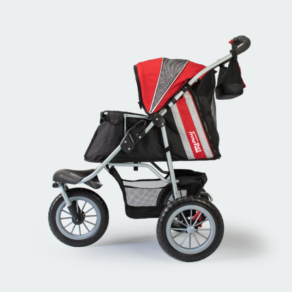 Innopet Hundewagen Hundebuggy Pet Stroller Comfort EFA ECO rot/schwarz