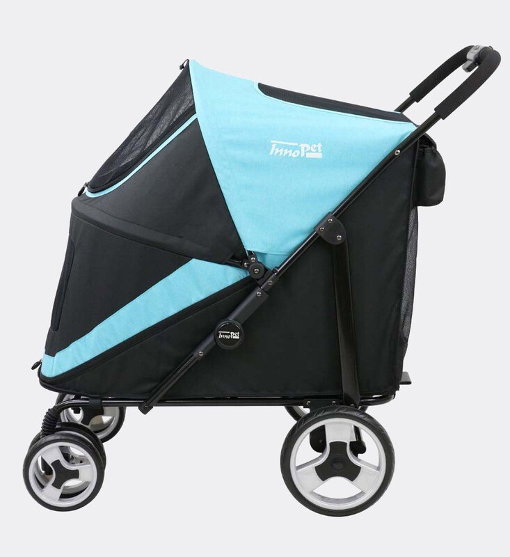 InnoPet Hundebuggy Hundewagen Mamut inkl. Regenschutz, bis 50kg