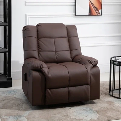 Massagesessel Braun | 8 Punkte, 165° Liege, optional Montageservice