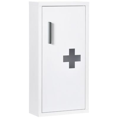 Medizinschrank, 3 Innenfächer, weiss Medizinschrank, 3 Innenfächer, weiss