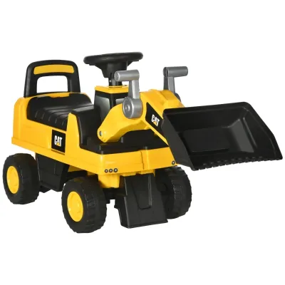 CAT Bagger für Kinder, Rutscher, gelb+schwarz CAT Bagger für Kinder, Rutscher, gelb+schwarz
