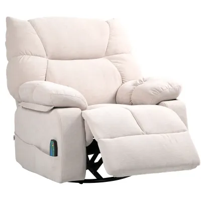 Massagesessel Beige | Wärme- & Liegefunktion, drehbar, optional Montageservice Massagesessel Beige | Wärme- & Liegefunktion, drehbar, optional Montageservice
