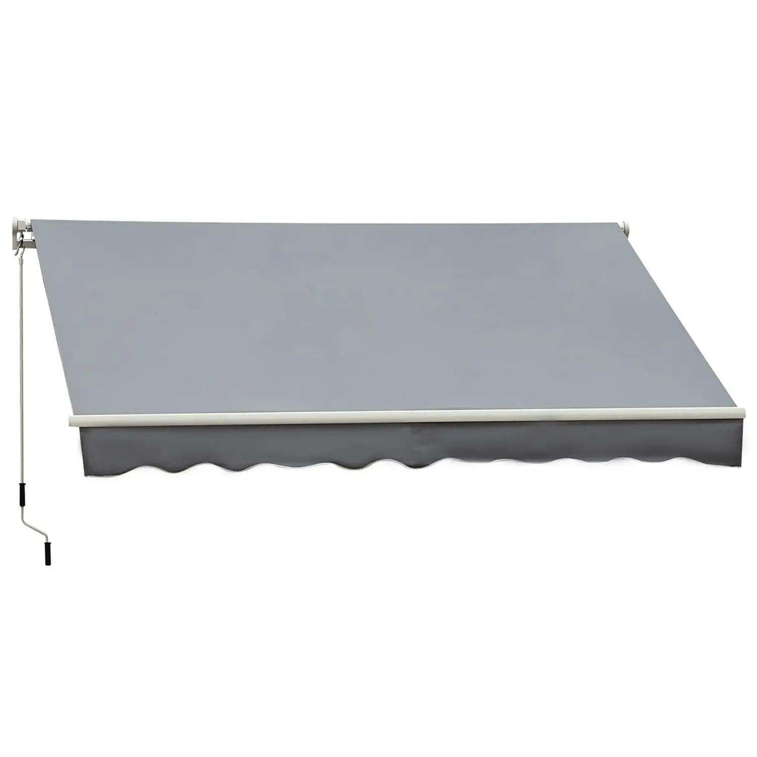Sonnenstore Aluminium Polyester wasserdicht 3m x 2,5m Grau