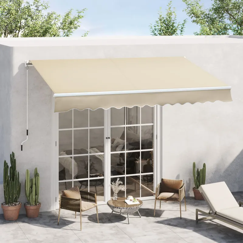 Markise Sonnenschutz Sonnenstore, 3, 5 m x 2,5 m, Beige