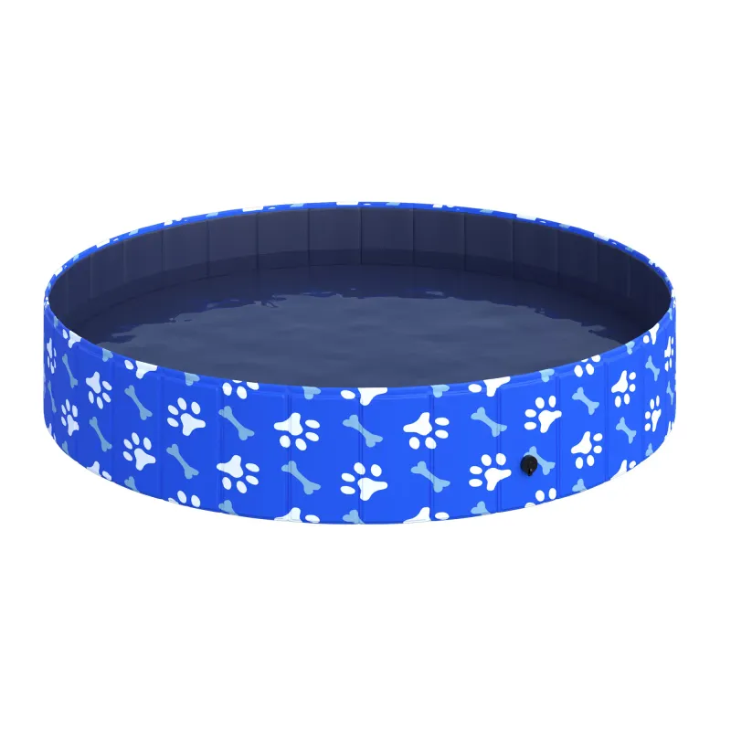 faltbarer Hundepool, Planschbecken für Hunde bis 65 kg Ø160 x 30 cm faltbarer Hundepool, Planschbecken für Hunde bis 65 kg Ø160 x 30 cm