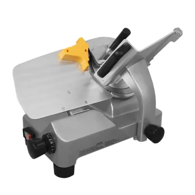 Aufschnittmaschine 25 cm Ø | Profi Allesschneider, 1–25 mm, 320 W, Messerschärfer, rutschfest