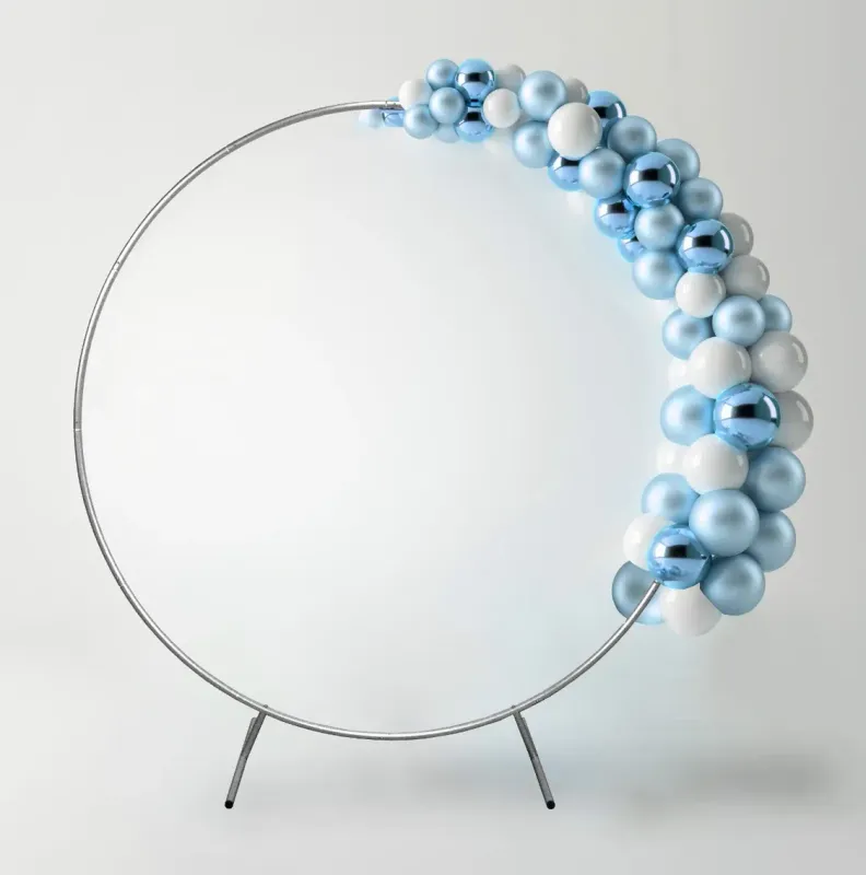Hochzeitsbogen Silber + LED‑Bäumchen 180 cm – Warmweiss, 400 LEDs, IP44 Hochzeitsbogen Silber + LED‑Bäumchen 180 cm – Warmweiss, 400 LEDs, IP44