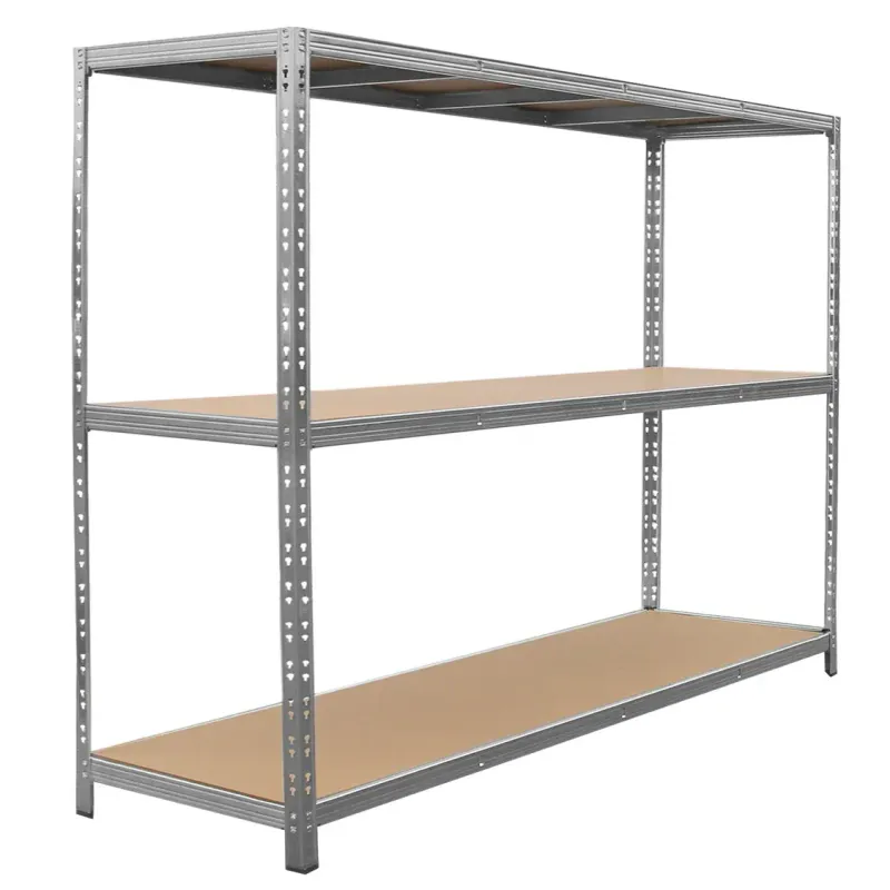 HD‑Rax Stahl‑Regal, 200 x 60 x 186 cm – 400 kg/Boden, 1.200 kg gesamt, verzinkt, schraubenlos, MDF‑Böden HD‑Rax Stahl‑Regal, 200 x 60 x 186 cm – 400 kg/Boden, 1.200 kg gesamt, verzinkt, schraubenlos, MDF‑Böden