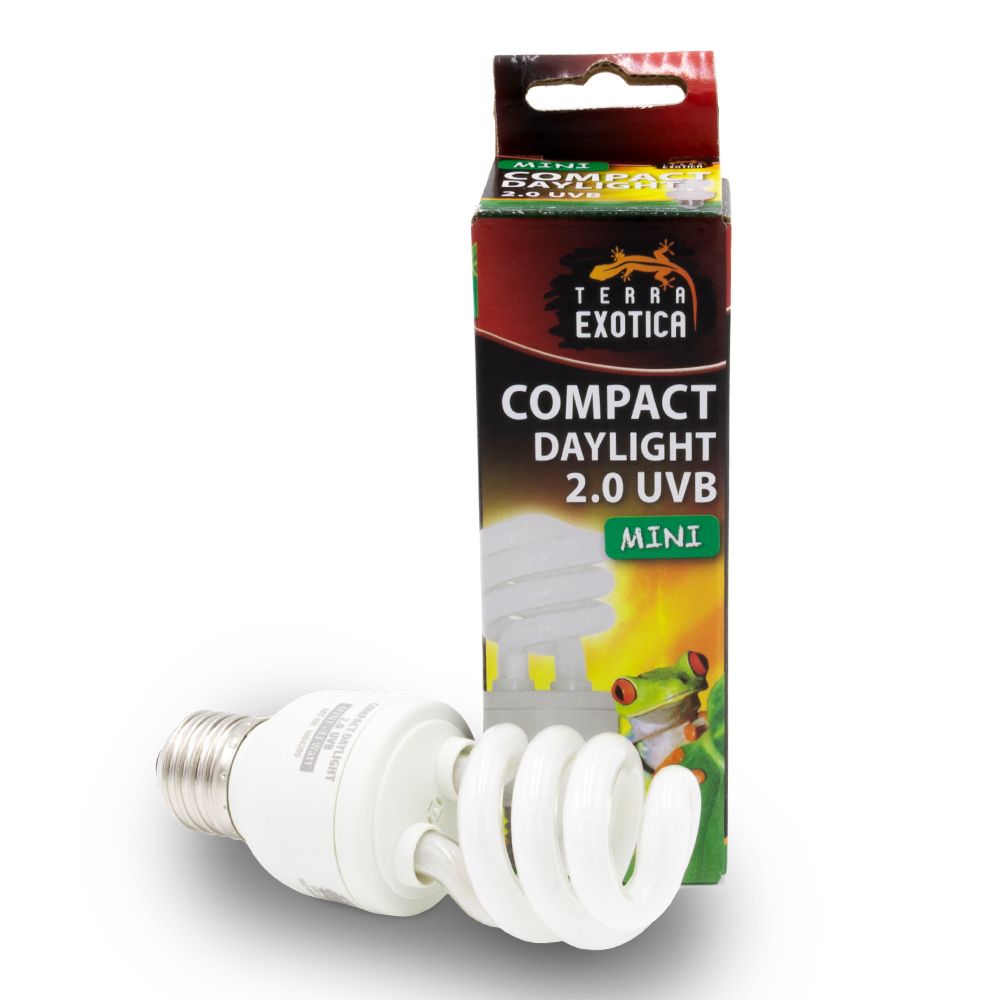 Compact Daylight 2.0 UVB Mini – Energiesparende Terrarien Kompaktlampe, 13 Watt