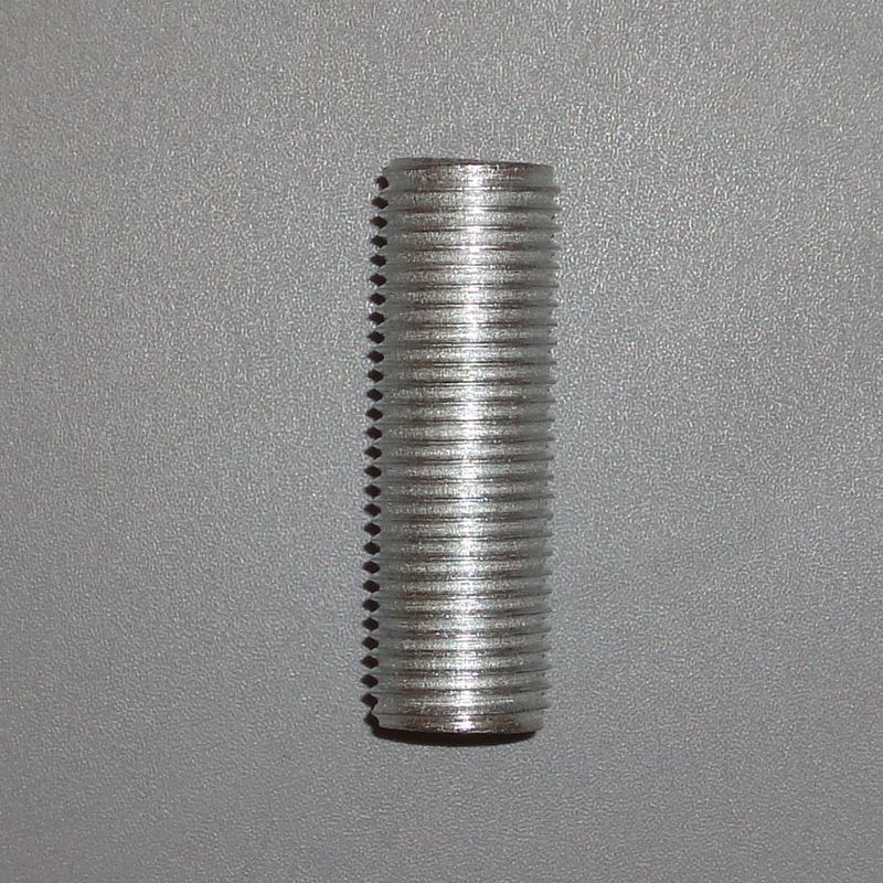 Gewinderohr M10 x 1 x 30 mm für Porzellanfassung mit Gewinde