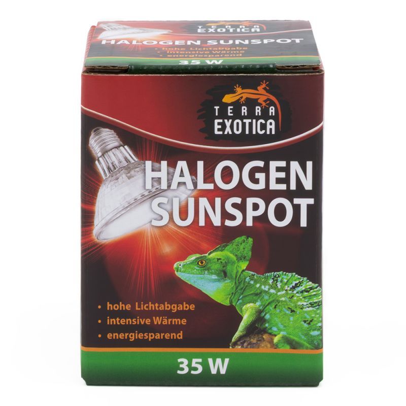 Halogen Sunspot – Halogen Terrarien Spotstrahler, 35 Watt