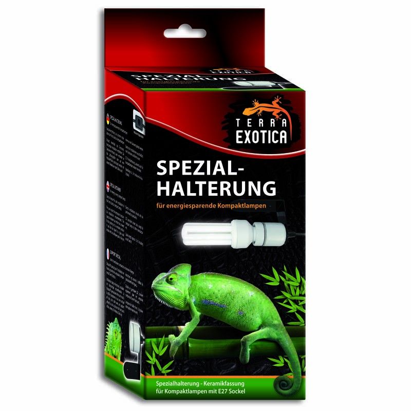Spezialhalterung für energiesparende Terrarien-Lampen, 15 x 22 cm