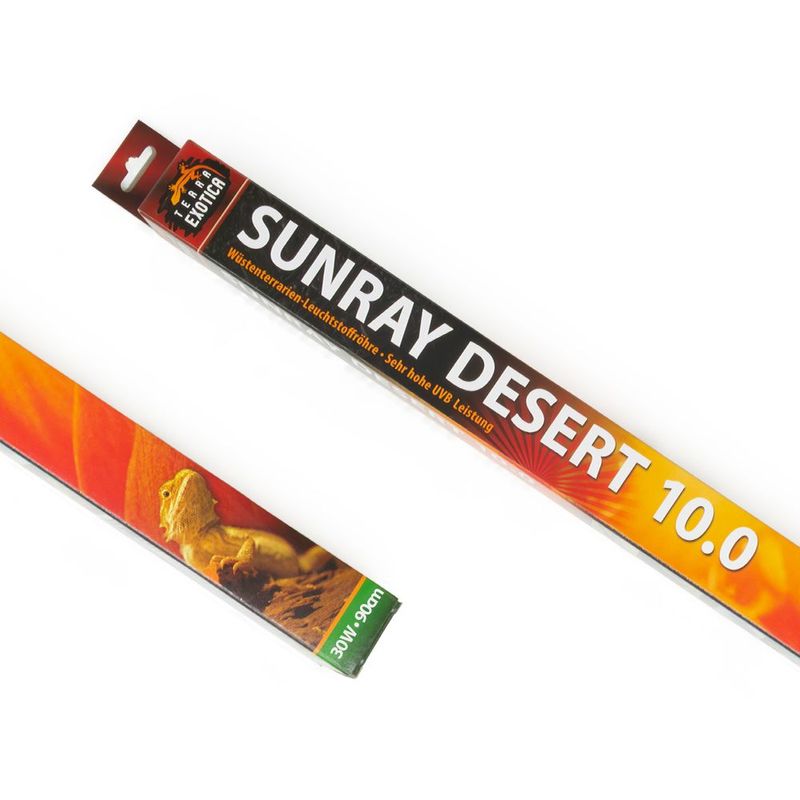 Sunray Desert UV 10.0 – Terrarium-Leuchtstoffröhre, 30 Watt / 90 cm