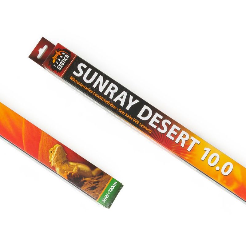 Sunray Desert UV 10.0 – Terrarien Leuchtstoffröhre, 36 Watt / 120 cm