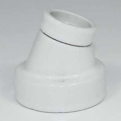 Porzellanfassung E27 – abgewinkelt