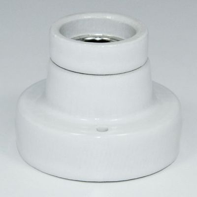 Porzellanfassung E27 - gerade