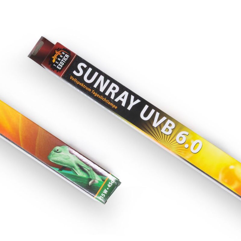Sunray UVB 6.0 – Terrarien Leuchtstoffröhre, 15 Watt / 45 cm