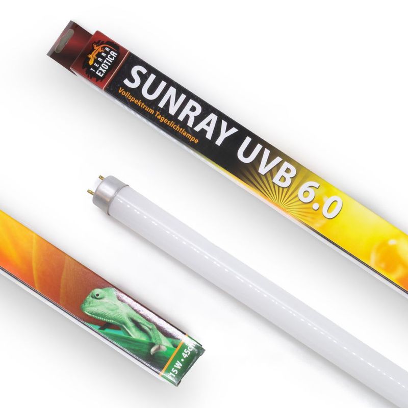 Sunray UVB 6.0 – Terrarien Leuchtstoffröhre, 15 Watt / 45 cm