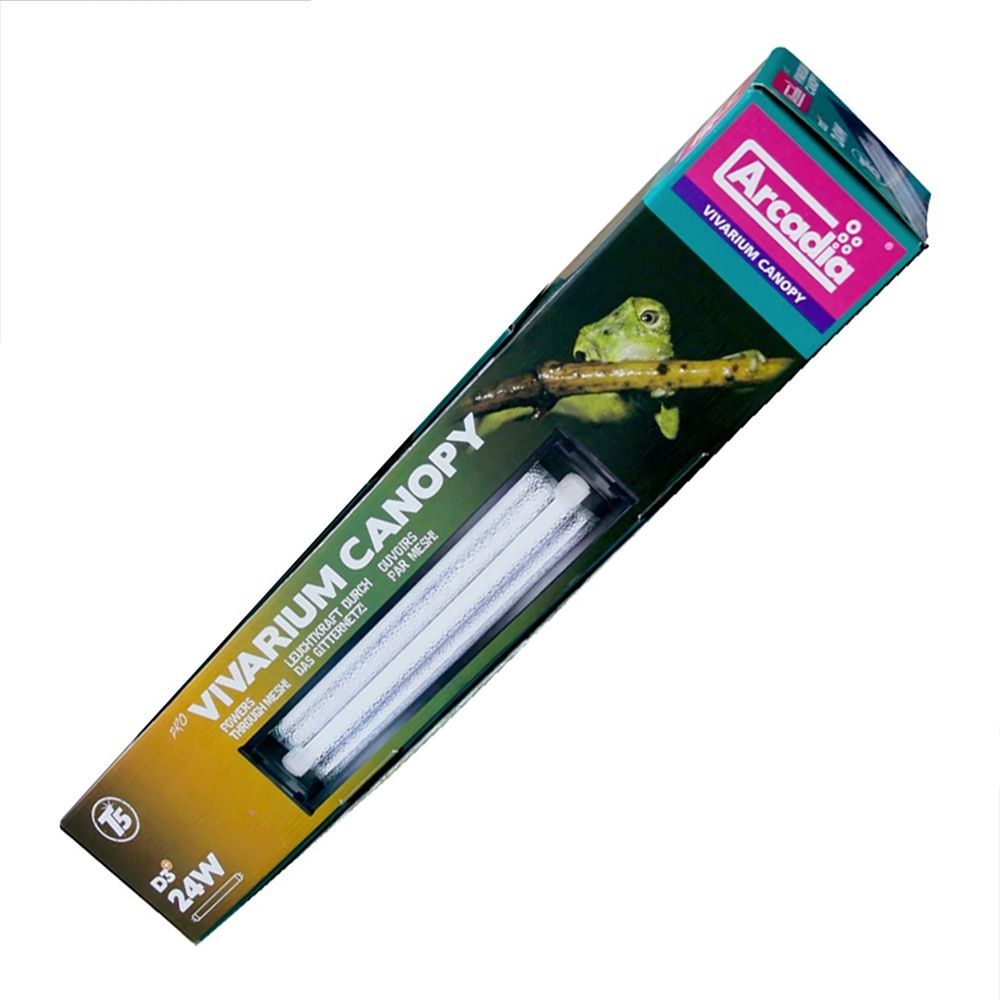 Vivarium Terrarium Canopy Aufsatzleuchte – 1 x 24 Watt – 61,8 cm