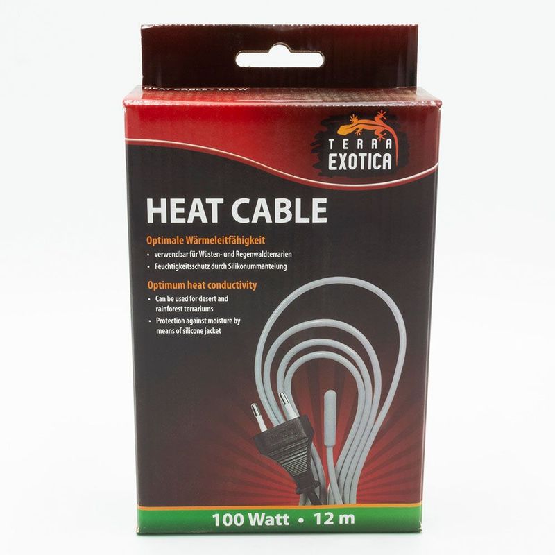 Heizkabel für Terrarium – 12 m – 100 Watt