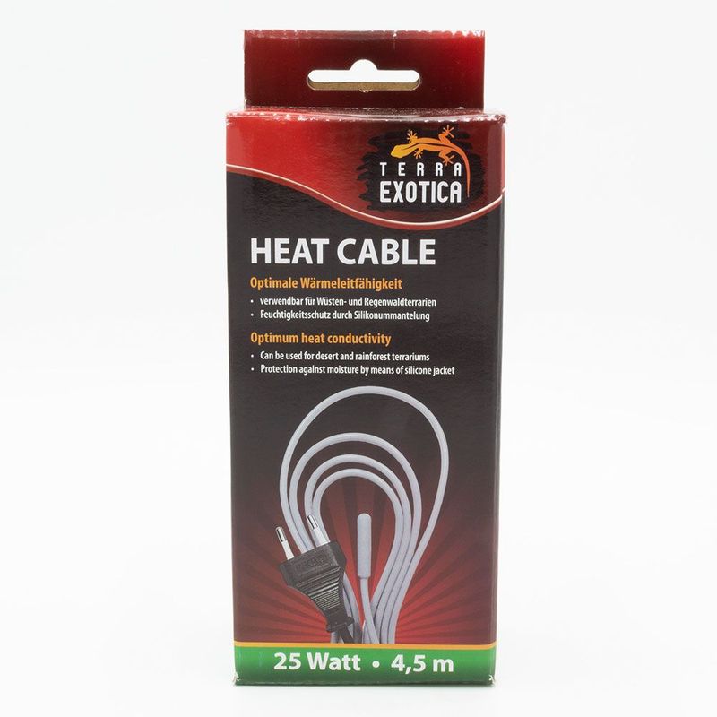 Heizkabel für Terrarien – 4,5 m – 25 Watt