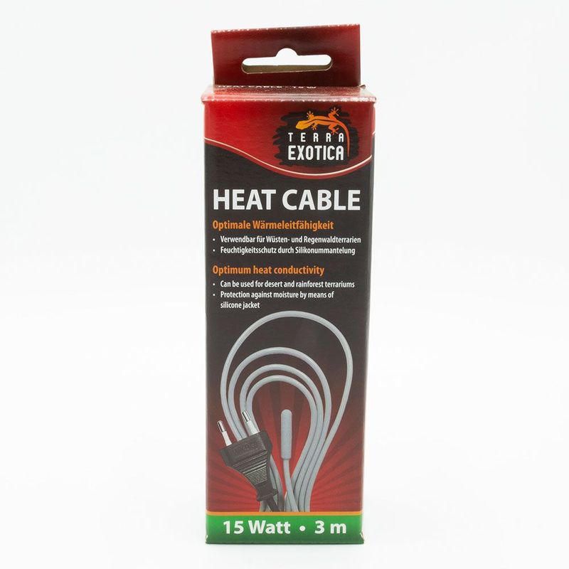 Heizkabel für Terrarium – 3 m – 15 Watt