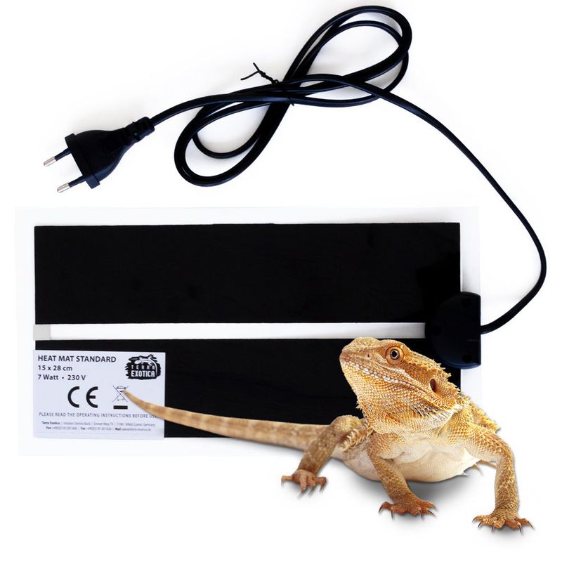 Heizmatte – Standard für Terrarien, 15 x 28 cm – 7 Watt