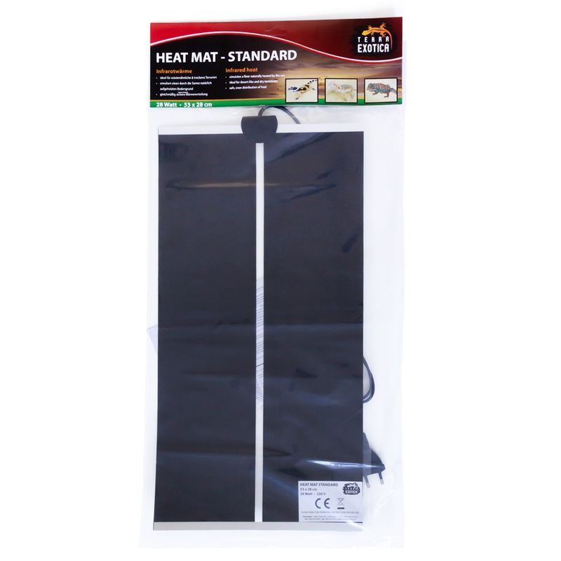 Heizmatte – Standard für Terrarium, 53 x 28 cm – 28 Watt