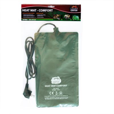 Heizmatte – Comfort für Terrarien, 20 x 35 cm – 20 Watt