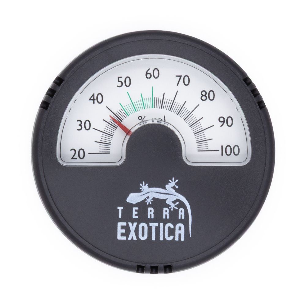 Terrarium Hygrometer – Analog – Schwarz