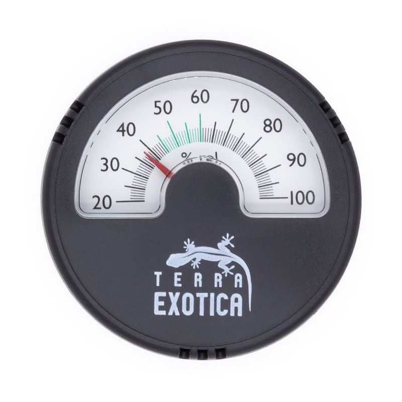 Terrarium Hygrometer – Analog – Schwarz
