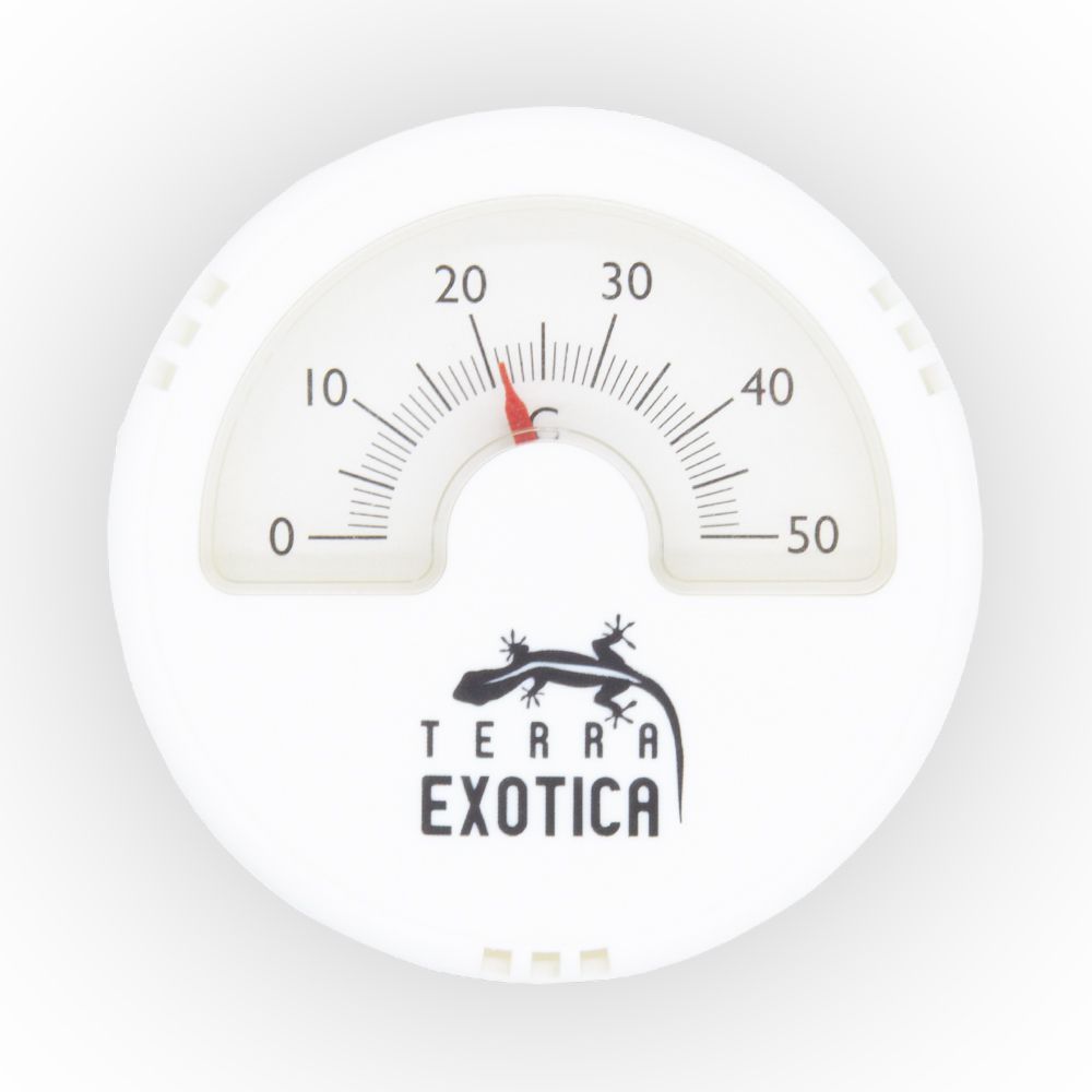 Terrarium Thermometer – Analog – Weiss