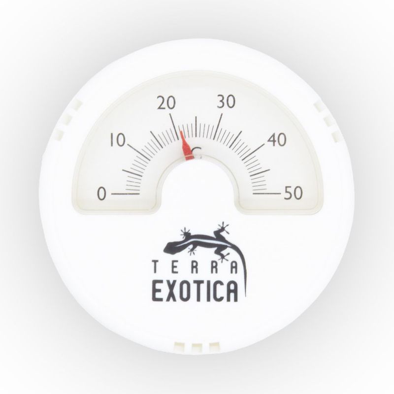 Terrarium Thermometer – Analog – Weiss
