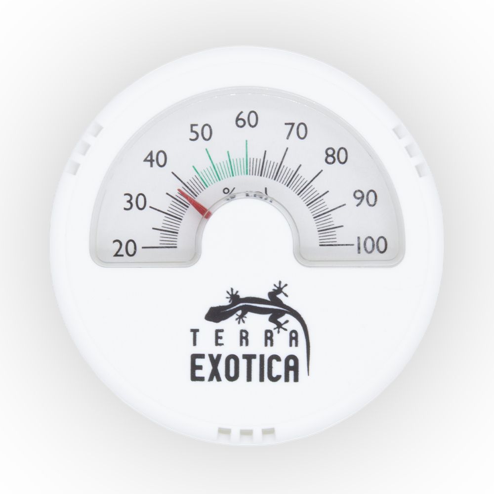 Terrarium Hygrometer – Analog – Weiss