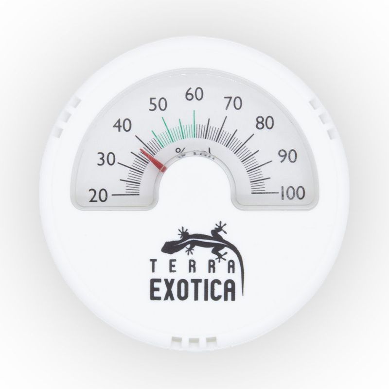 Terrarium Hygrometer – Analog – Weiss