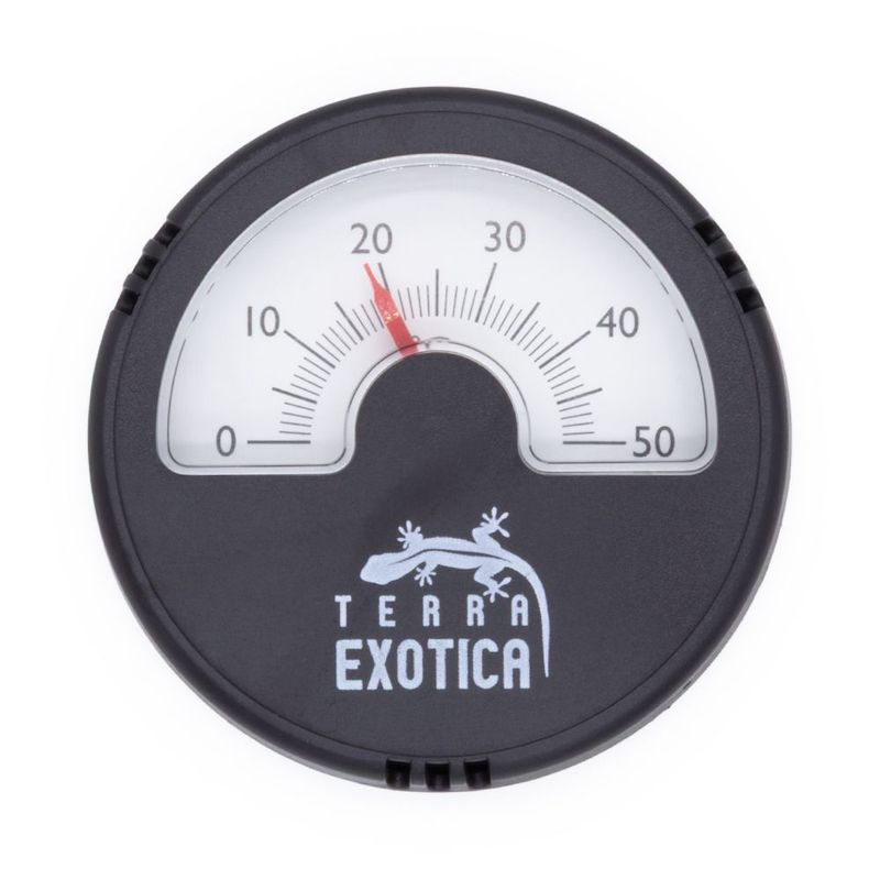 Terrarium Thermometer – Analog – Schwarz