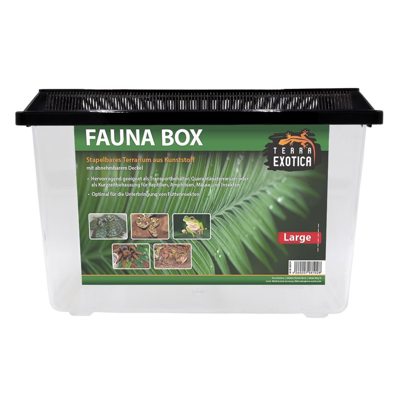 Terrarium /  Fauna Box – Large, 37 x 22 x 24,5 cm