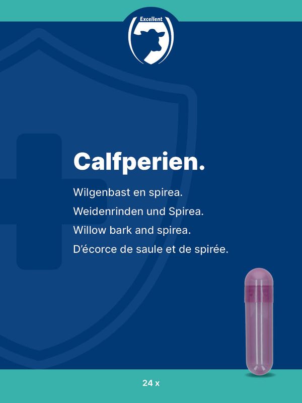 Calfperien-Tablette – 24 Stück – Wohlbefindensfördernder Bolus – Kälber