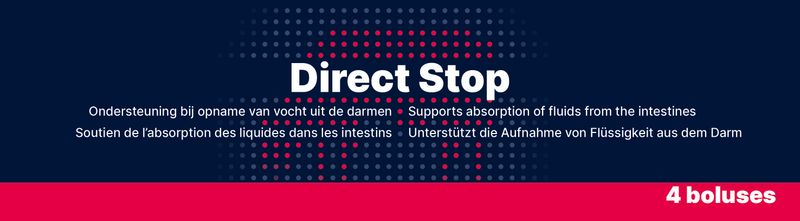 Direct Stop – 4 x 90 g – Bolus für Rindvieh – Verdickt Kot