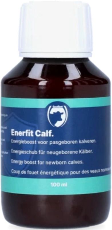 Enerfit Kalbfutter – 100 ml – Direkte Energie in flüssiger Form – Kälber und Ferkel