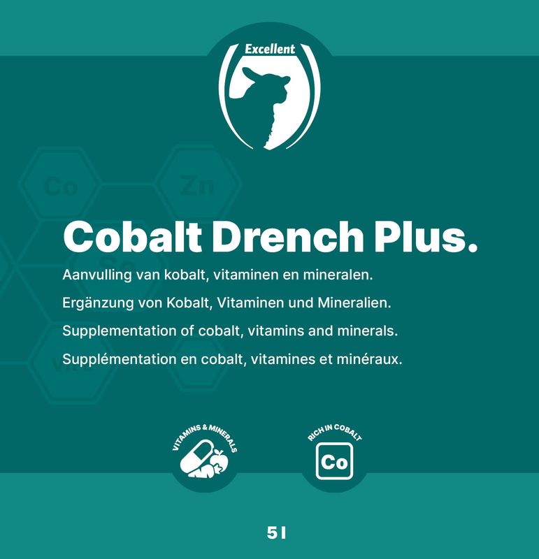 Cobalt Drench Plus – 5 Liter – Rinder und Schafe – Kobalt, Vitamine
