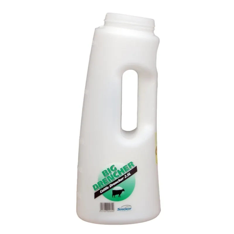 Easy Drencher Big 2,5 l Rind/Kalb – Grün Komplett – Inklusive Flasche