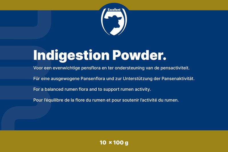 Indigestion Pulver – 10 x 100 g – Wiederkäuerpulver – Rind, Schaf, Ziege