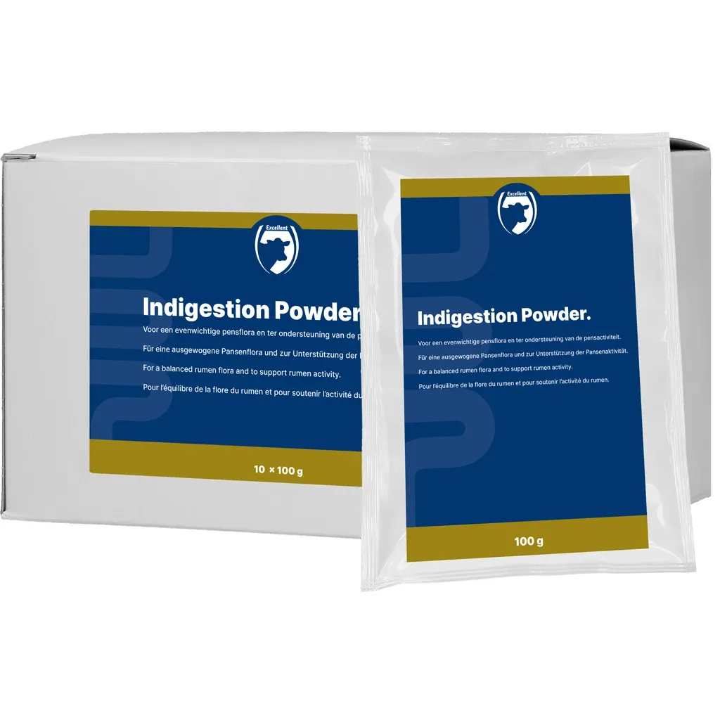 Indigestion Pulver – 10 x 100 g – Wiederkäuerpulver – Rind, Schaf, Ziege