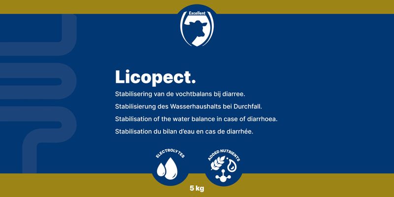 Licopect – 5 Kilogramm – Diätfuttermittel – Physiologische Verdauung – Kälber
