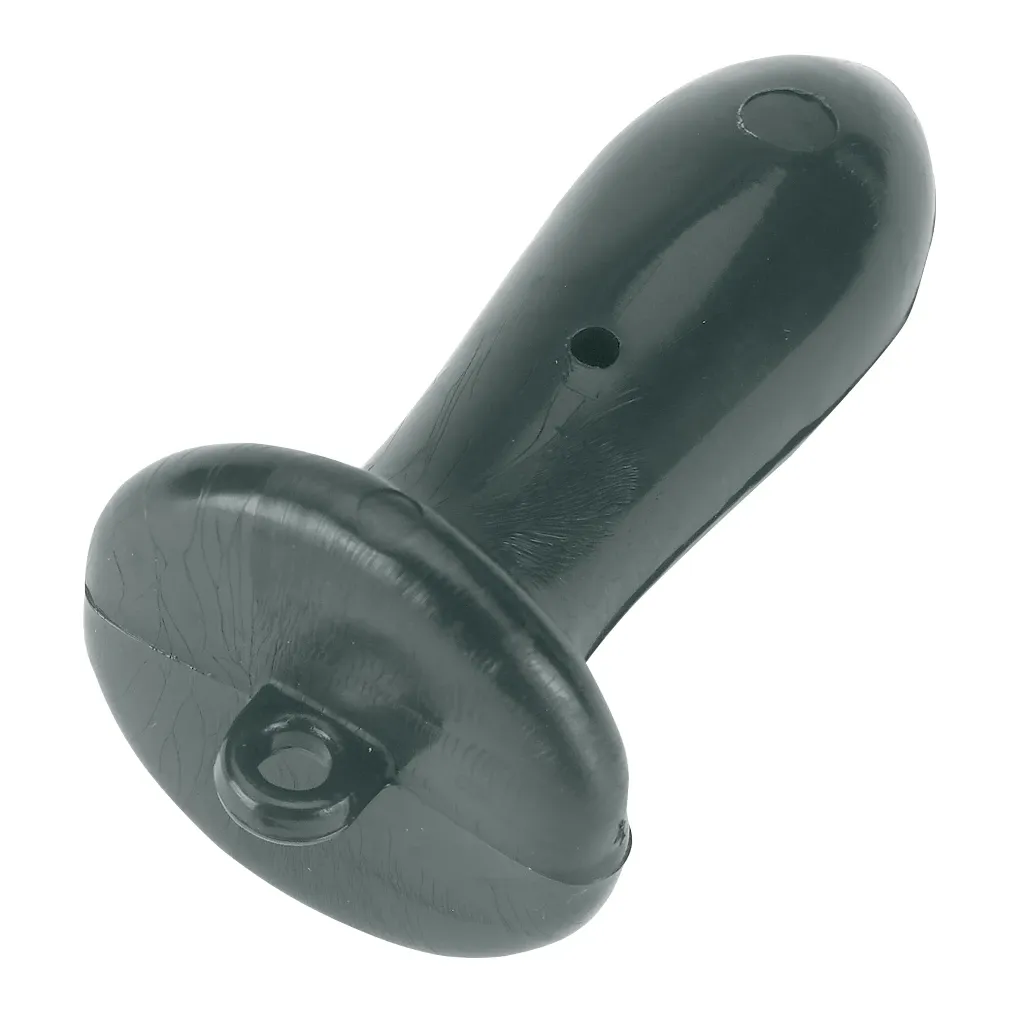 Melkblindstopfen KS – Milchverschluss mit Blindverschluss – Schwarz – 9 cm