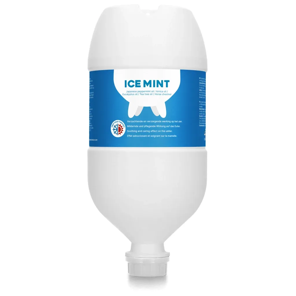 Ice Mint Gel – 2,5 l – Euterpflege für Milchkühe – Kalt-Warm-Gel