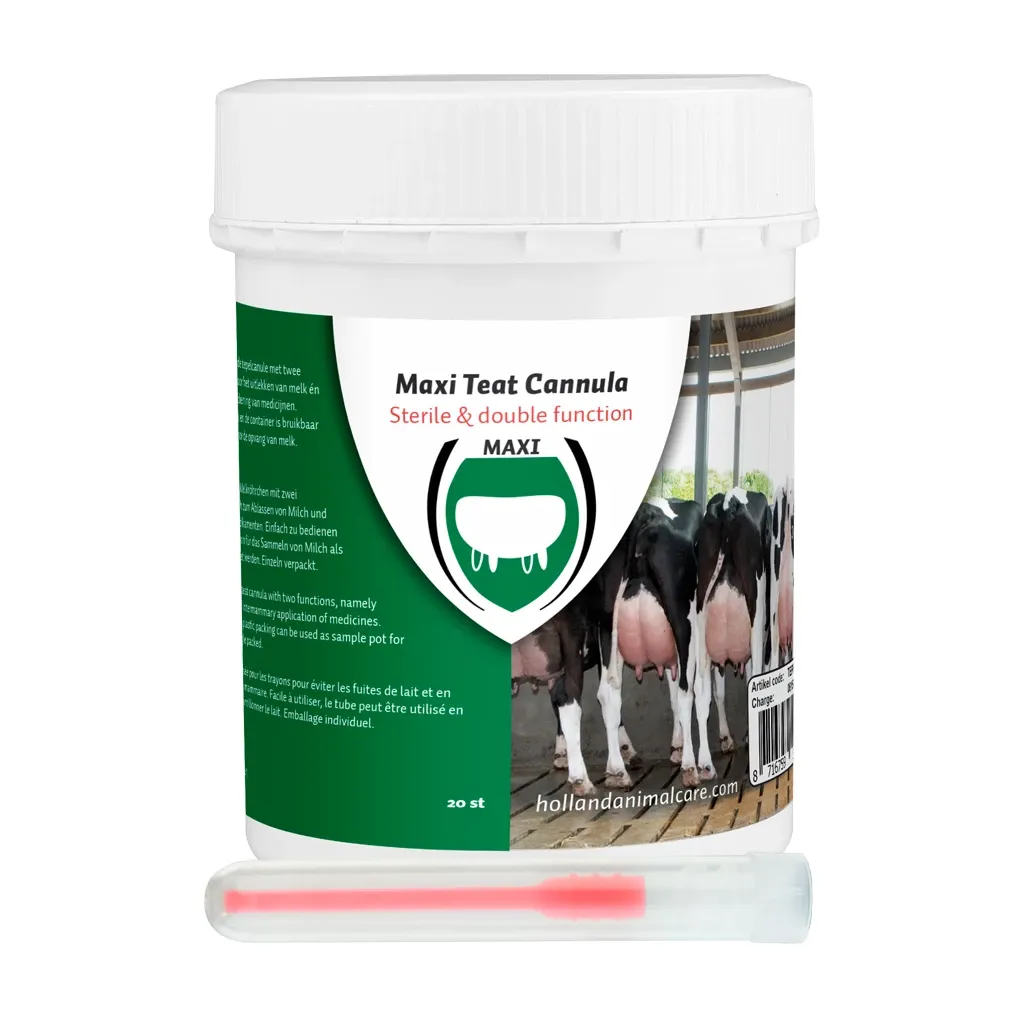 Maxi Zitzenkanüle 55 mm – 20 St. – Die ideale Zitzenkanüle