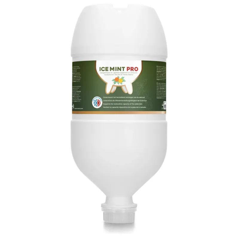 Care Ice Mint Pro Gel – 2,5 l – Mit Ringelblume – Euterpflege für Milchkühe