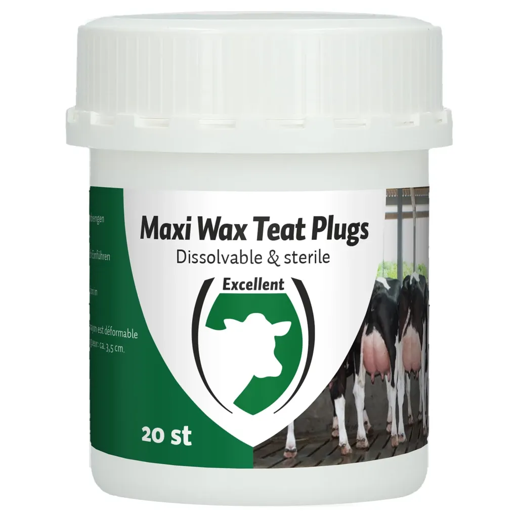 Maxi Wax Zitzenstifte – 20 St. – Wachsstift, sterilisiert – Reparatur von Zitzen